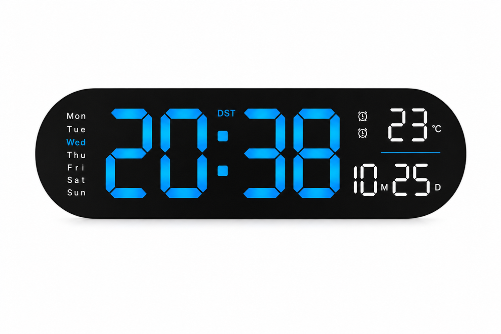 🕒 Termaro™ | Reloj LED Inteligente de Pared