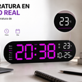 🕒 Termaro™ | Reloj LED Inteligente de Pared