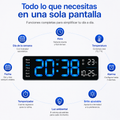 🕒Termaro™ | Reloj LED Inteligente de Pared