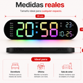 🕒 Termaro™ | Reloj LED Inteligente de Pared