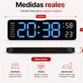 🕒Termaro™ | Reloj LED Inteligente de Pared