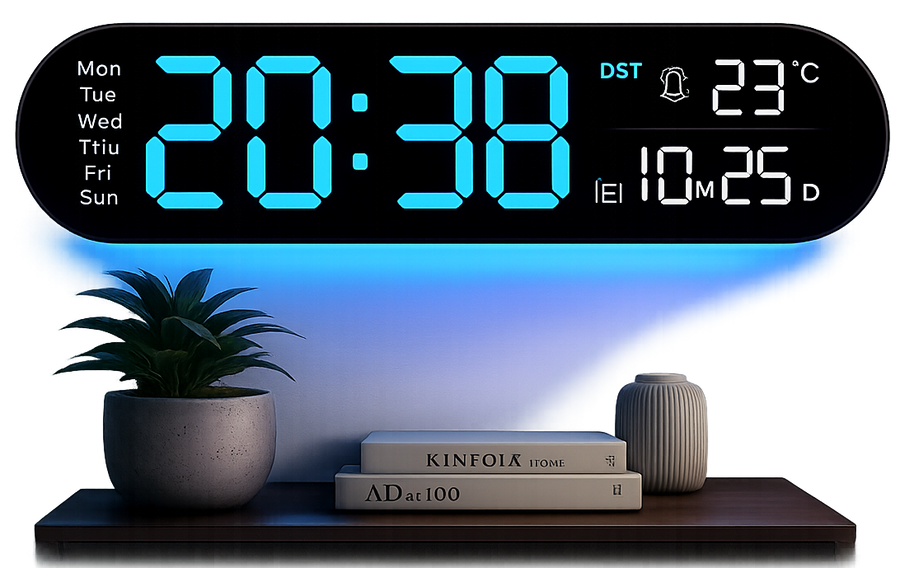 Termaro Reloj LED